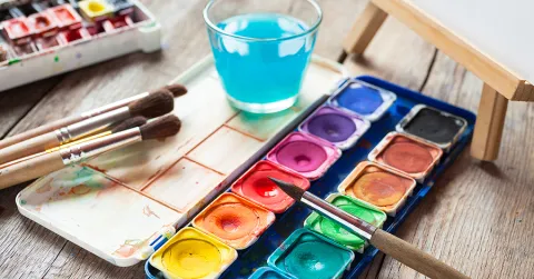 watercolors